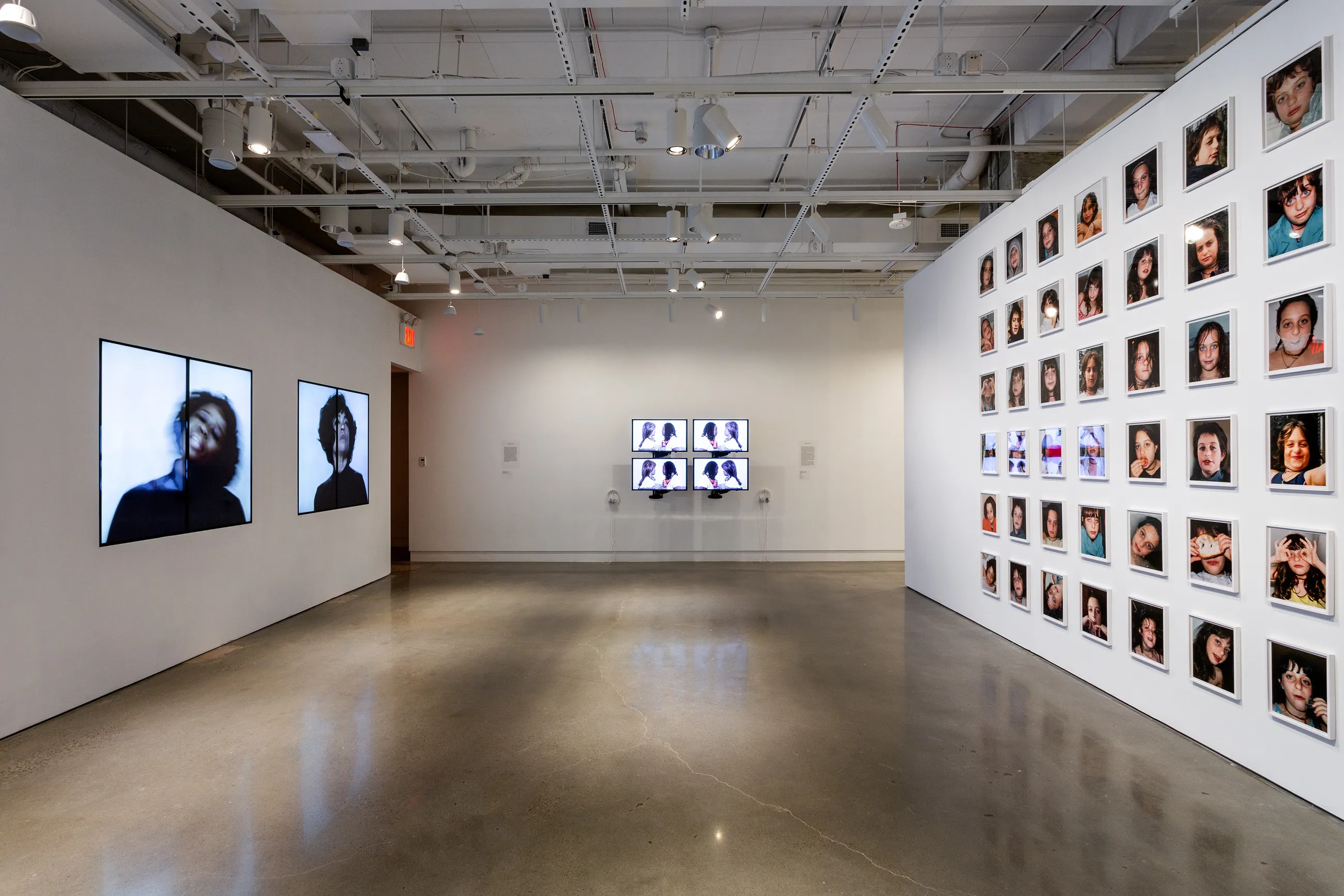 The inside of an art museum.